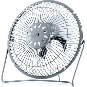 Domácí ventilátor USB ventilátor Botti Fan 15cm stolní mini USMN-608 Botti Mistral usb stříbrný
