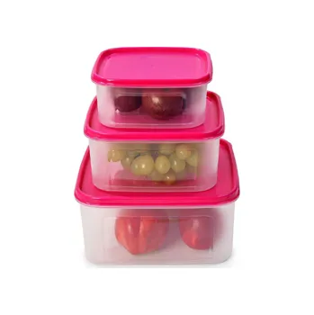 Dóza na potraviny Sada dóz, 3 ks, 0,9l, 1,6 l, 2,8 l