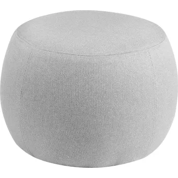 Taburet Šedý látkový puf Somcasa Jason 50 cm