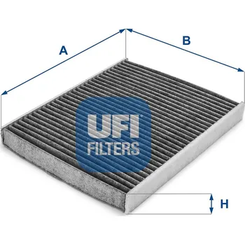 Ventilátor topení a klimatizace Filtr, vzduch v interiéru UFI 54.170.00