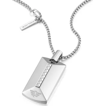 Náhrdelník ŠPERKY-NM, Náhrdelník Geometric Metal Police PEAGN0001403 Délka náhrdelníku: 50 cm