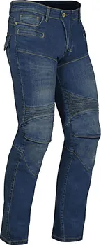 Moto kalhoty MBW Joe Kevlar Jeans modré