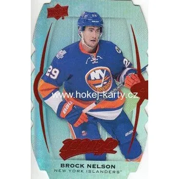 Sběratelská karetní hra insert karta BROCK NELSON 16-17 MVP Colors & Contours Teal číslo 175