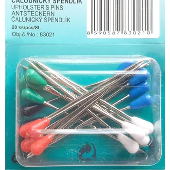 Nit Snový svět Špendlík čalounický 1,4x62 mm - 20ks