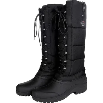 Jezdecká obuv HKM Boty jezdecké Husky HKM, zimní, dětské, černé 29
