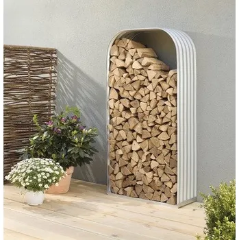 Dřevník Kaminholzunterstand Vitavia Ardor 401 hoch 99x40x200 cm blank