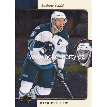 Sběratelská karetní hra insert karta ANDREW LADD 15-16 SP Authentic SP Retro číslo R14