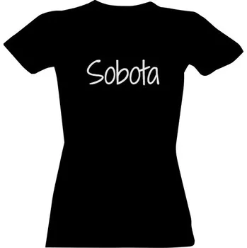 Dámské tričko Tričko s potiskem Sobota dámské