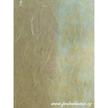 Umělecký papír Sapaimport Morušový papír Unryu - okrový Velikost: 23x32 cm