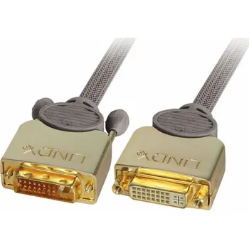Video kabel Kabel Lindy DVI-D - DVI-D 2m zlatý (37150)