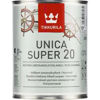 barva a nátěr na dřevo Tikkurila Unica Super 20 - 0,9l Odstín: tónování dle požadavku (uveďte do poznámky)