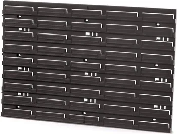 Prosperplast Bineer Board montážní panel černý 57,6 x 1,8 x 39 cm