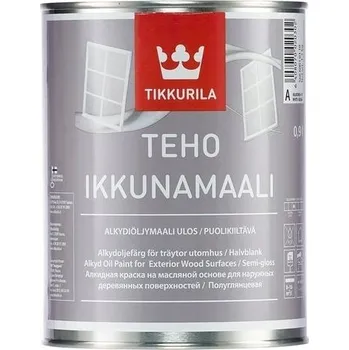 barva na zeď Tikkurila Teho Ikkunamaali 0,9l Odstín TVT: Bílá (báze A)