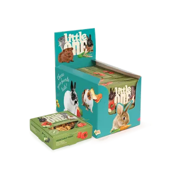 Krmivo pro hlodavce Little One zeleninová pizza 55 g