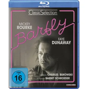 Blu-ray film Barfly, 1 Blu-Ray: USA – Charles Bukowski,Barbet Schroeder,Mickey Rourke,Faye Dunaway,Frank Stallone (EN)