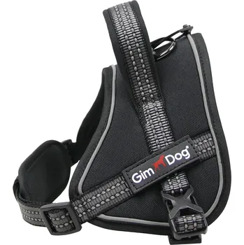 Postroj pro psa Postroj Gimborn Advance M 2,5 x 63 - 85 cm černý