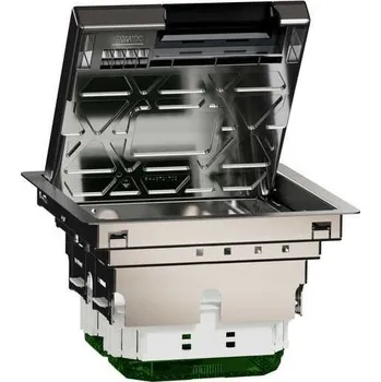 INS52121 Podlahová krabice M kovová 4 moduly 45x45, System+, Schneider