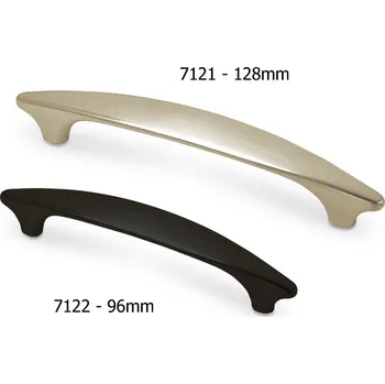 Nábytkové kování 712 - 400 lesklý chrom, 128 mm