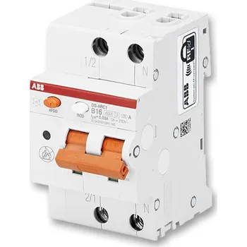 Jistič 2CSA255103R1065 DS-ARC1 B6 30mA Oblouková ochrana AFDD s jističem/chráničem B6 30mA, 6kA, ABB