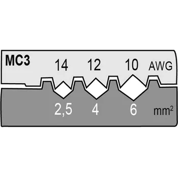 211659/E Raznice pro fotovoltaiku MC4, Haupa