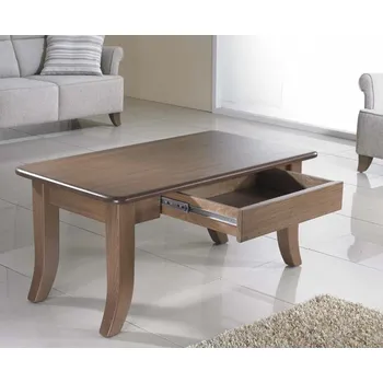 Konferenční stolek Konferenční stolek MORIS obdélník 118x65 cm, se zásuvkou, masiv buk, český výrobek