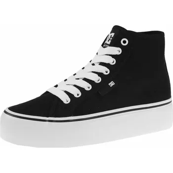 Dámské tenisky tenisky vysoké dámské - MANUALHI PLTFRM J SHOE BKW - DC - ADJS300296-BKW - 42