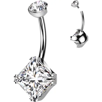 Piercing Šperky4U Piercing do pupíku - TITAN - TIT1264-C