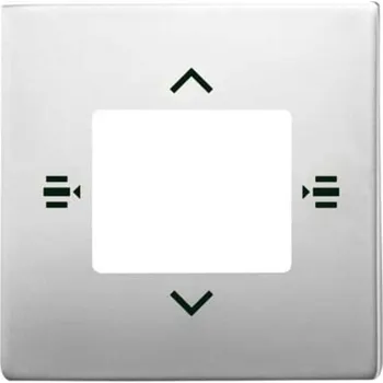 2CKA006115A0492 Kryt pro prvek ovládací 6násobný s 5násobným univerzálním vstupem, ušlechtilá ocel, ABB