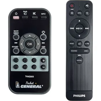 Dálkový ovladač PHILIPS TAM2805 - dálkový ovladač duplikát