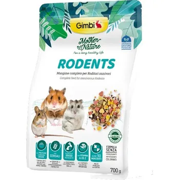 Krmivo pro hlodavce GIMBI MOTHER NATURE hlodavce 700g