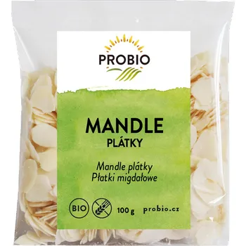 BIO mandle plátky, 100 g