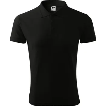 Pánské tričko Pique Polo polokošile pánská černá L