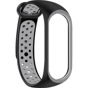 Příslušenství k chytrým hodinkám Eternico Sporty pro Xiaomi Mi band 5 / 6 / 7 solid black and gray