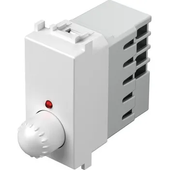 EM11PW-U Stmívač otočný přepínač RL 300W 1M PW - lesklá bílá, TEM