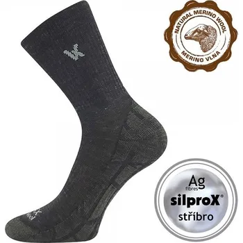 Pánské termoprádlo TWARIX sportovní merino ponožky s masážním chodidlem VoXX