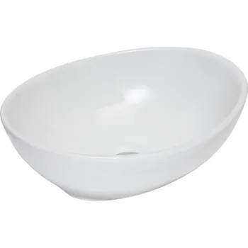 Umyvadlo BPS-koupelny Deskové keramické umyvadlo Vesna 40 (40x33 cm)