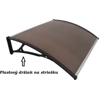 Stříška nad vchodové dveře Držák pro vchodový přístřešek 100cm