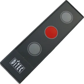 Pohon brány trojtlačítko do řídící jednotky vrat DITEC - náhradní trojtlačítkový ovladač pro řídící jednotku pohonu rychloběžných vrat