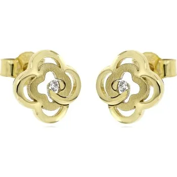 Náušnice Zlatnictví U Kostela Dámské náušnice kytky 680ž 694006573