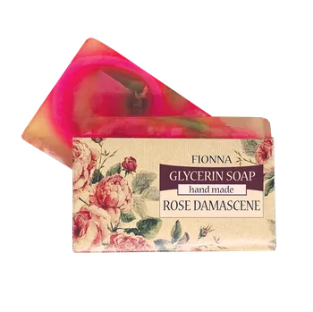 Mýdlo Fionna Glycerínové mýdlo Červená růže