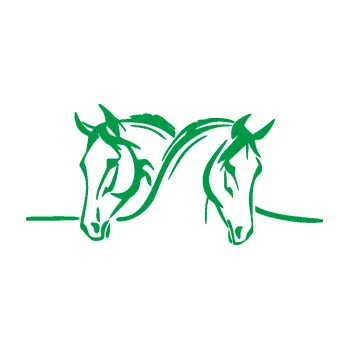 Samolepící dekorace Koníci 006 pravá (12 - zelená) SAMOLEPKA NA AUTO, NÁLEPKA, FÓLIE, POLEP, TUNING, VLASTNÍ TEXT, TISK, AUTOSAMOLEPKY.cz, POLEPY, OBRÁZEK, LOGO, 3D STICKERS