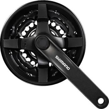 Shimano kliky FC-TY501 42-34-24 170 mm s krytem (černá)