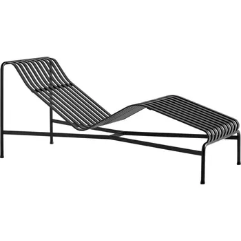 Zahradní lehátko Lehátko Hay PALISSADE CHAISE LONGUE - anthracite