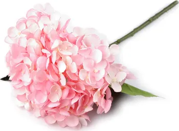Umělá květina Stoklasa Hortenzie 30 cm růžová