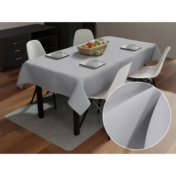 ubrus Dekorační obdélníkový ubrus Rongo RG-016 Světle šedý 60x100 cm