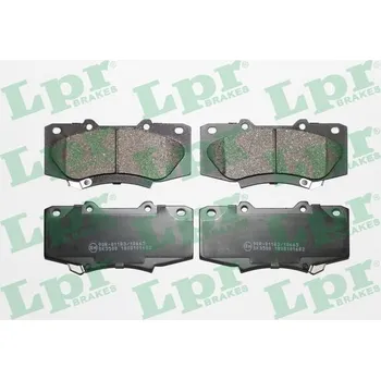 Brzdová destička Sada brzdových destiček, kotoučová brzda LPR 05P1682