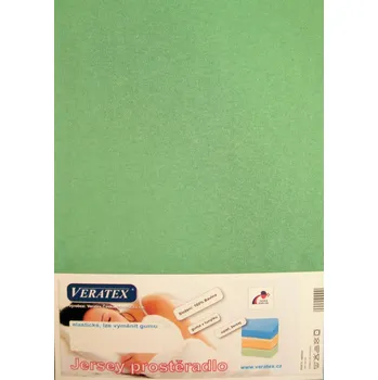 Prostěradlo Jersey prostěradlo postýlka 70x160 cm (č.12-stř.zelená)