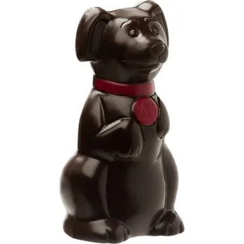 Čokoláda Leonidas Pes Hořký (hořká belgická čokoláda cca 50g)