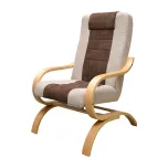FALCO Křeslo Juno hnědobéžová/buk