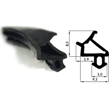 Těsnění do okna a dveří Univerzální měkké těsnění EPDM TS1530